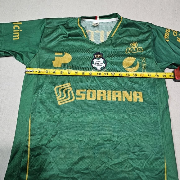 Cafu CLUB SANTOS LAGUNA SOCCER FUTBOL Jersey SHIRT NO SIZE TAG 2014/2015 - Picture 7 of 8